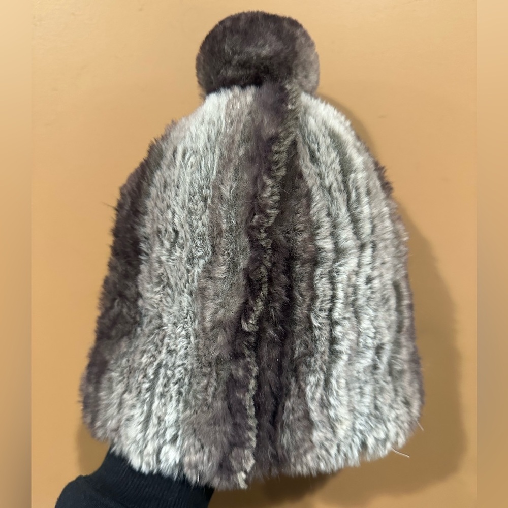 Universal Thread Faux Fur Women's Jacket - Gray and Brown